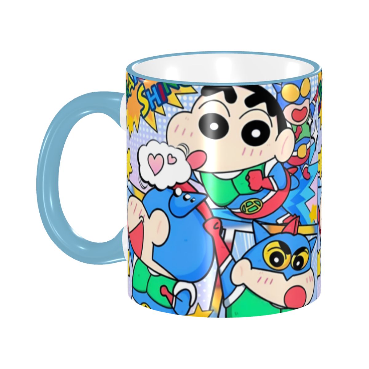 Coffee Tea Japan - パーソナライズクレヨンS-しんちゃんコーヒーマグDIY日本のかわいいコミック面白い漫画セラミックティーミルクカップ