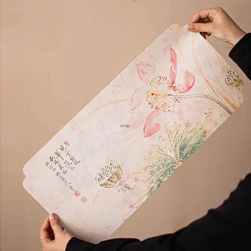 Bamboo Tea Tray - 中国雲竹緑茶茶巾 中国禅茶茶巾 テーブルクロス 茶巾