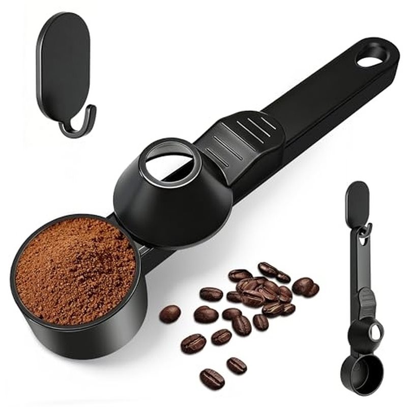 Coffee Tea Etc - B23B プロテインパウダースクープ用、1個入りコーヒー＆プロテインパウダー用スライドスプーン、コーヒー、紅茶などに適しています。