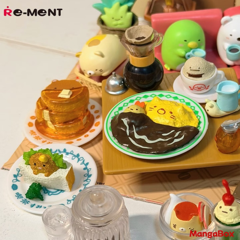 Coffee Tea Japan - リーメント コーナークリーチャーズ ティー＆コーヒーショップ ブラインドボックス - トレンディなデスクトップデコレーション