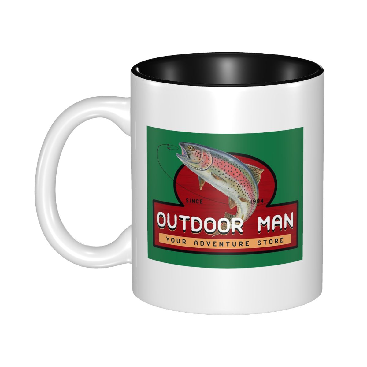 Coffee Tea Etc - アウトドアマンマグカップ、シャツなど。 (ラストマンスタンディング) マグカップ 面白いセラミックコーヒーカップ ティーマグ ミルクカップ
