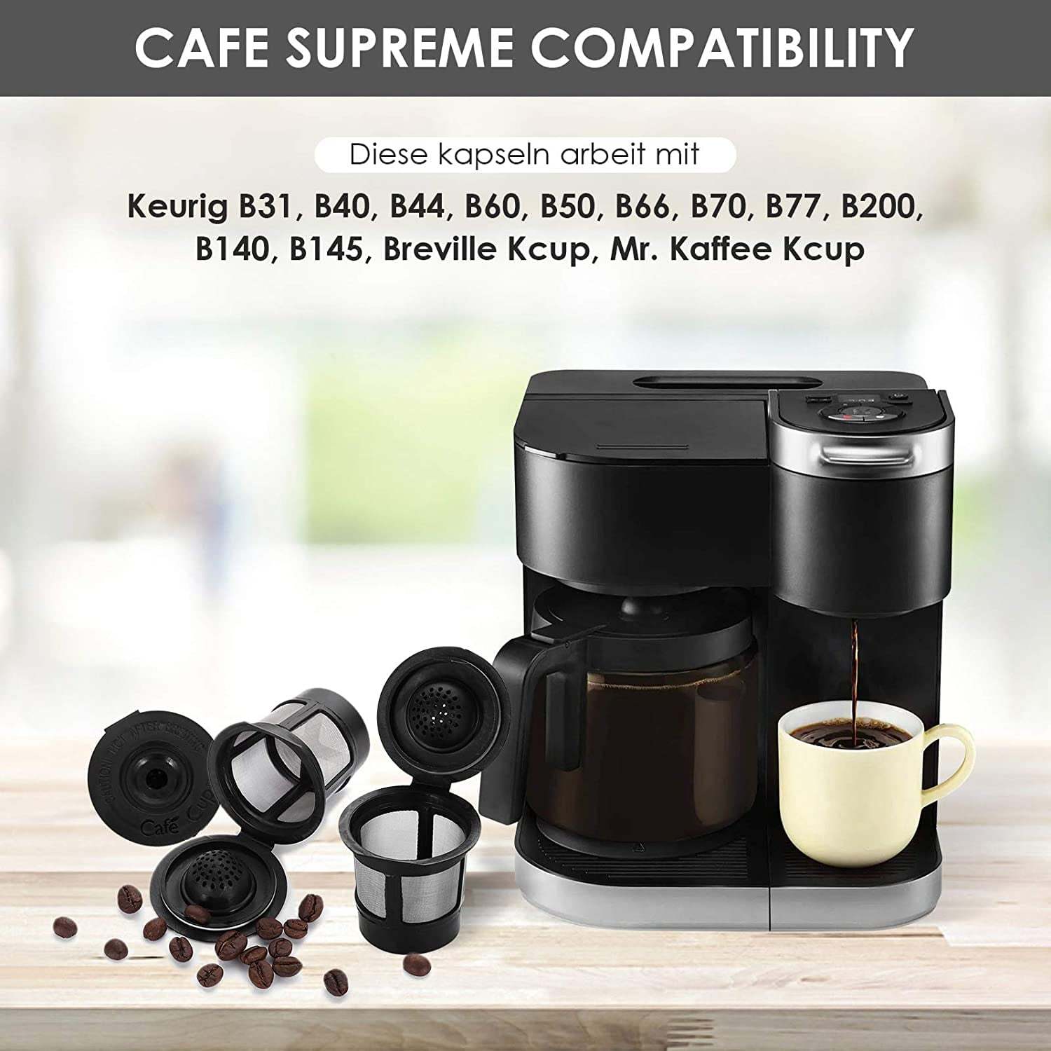 再利用可能なコーヒーポッド、詰め替え可能なKカップ、スプーン - Coffee Tea Spoon のレビューと価格