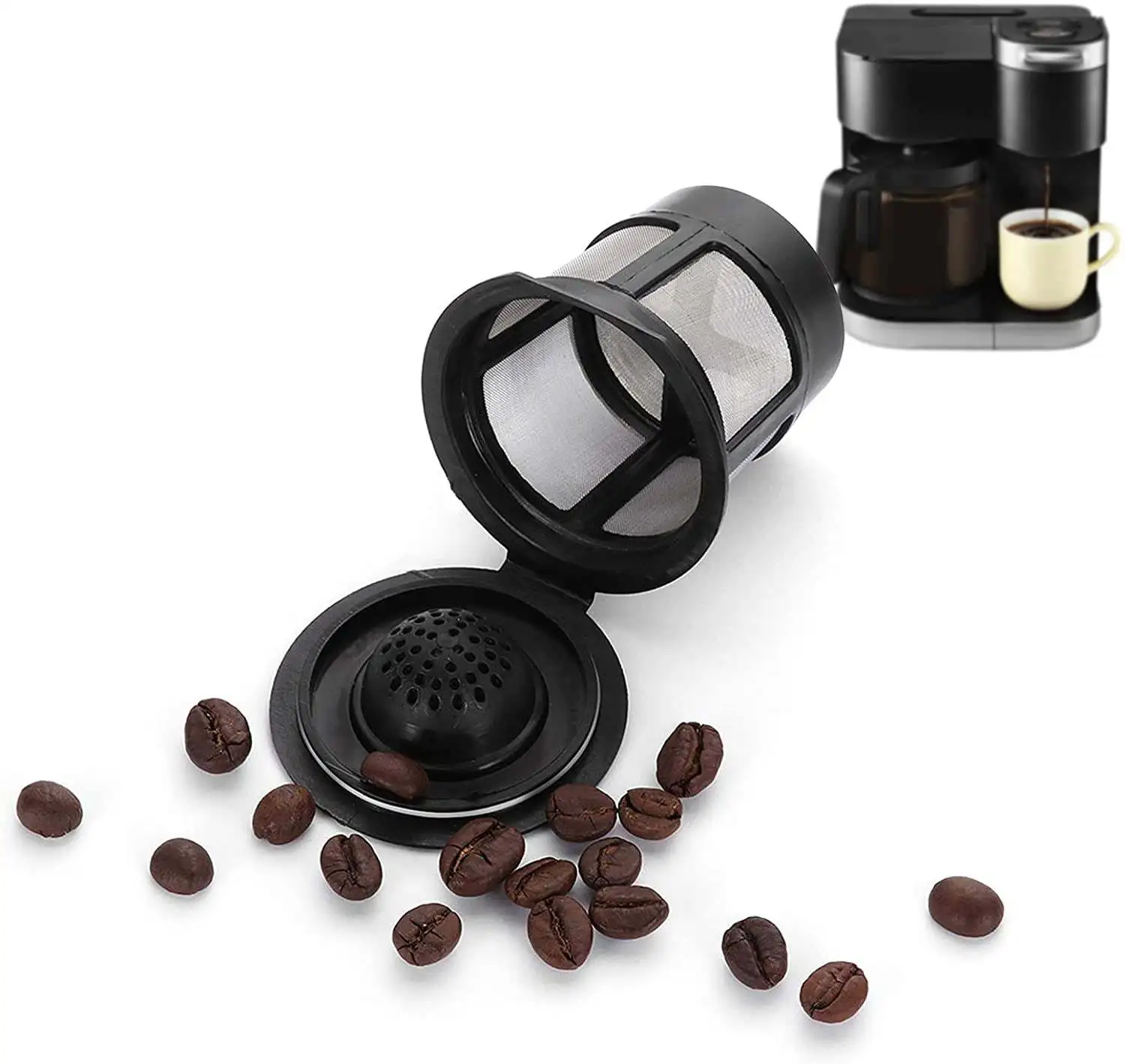 再利用可能なコーヒーポッド、詰め替え可能なKカップ、スプーン - Coffee Tea Spoon のレビューと価格