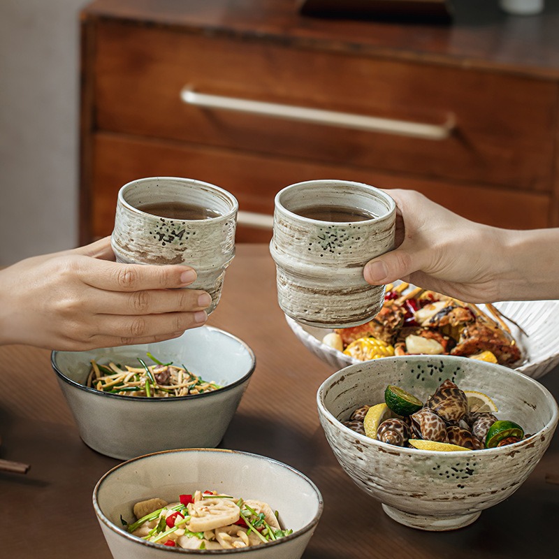 手作りセラミックティーカップ,日本の粗いコーヒーカップ,ヴィ - Coffee Tea Japan のレビューと価格