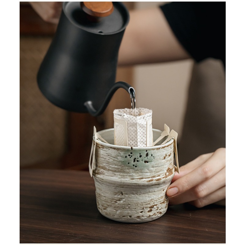 手作りセラミックティーカップ,日本の粗いコーヒーカップ,ヴィ - Coffee Tea Japan のレビューと価格