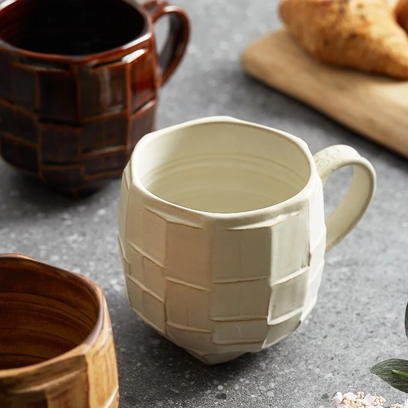 JUSTINLAU ヴィンテージ手作りセラミックマグクリエイ - Coffee Tea Japan のレビューと価格