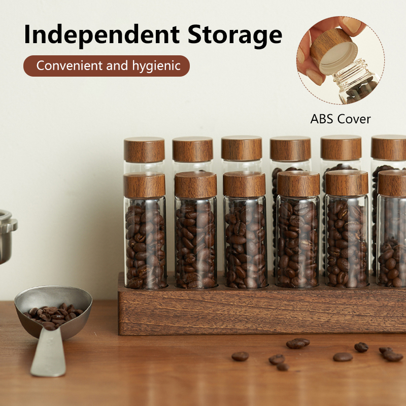 ZIRKUS コーヒー豆収納容器チューブディスプレイラックテ - Coffee Tea Bean のレビューと価格