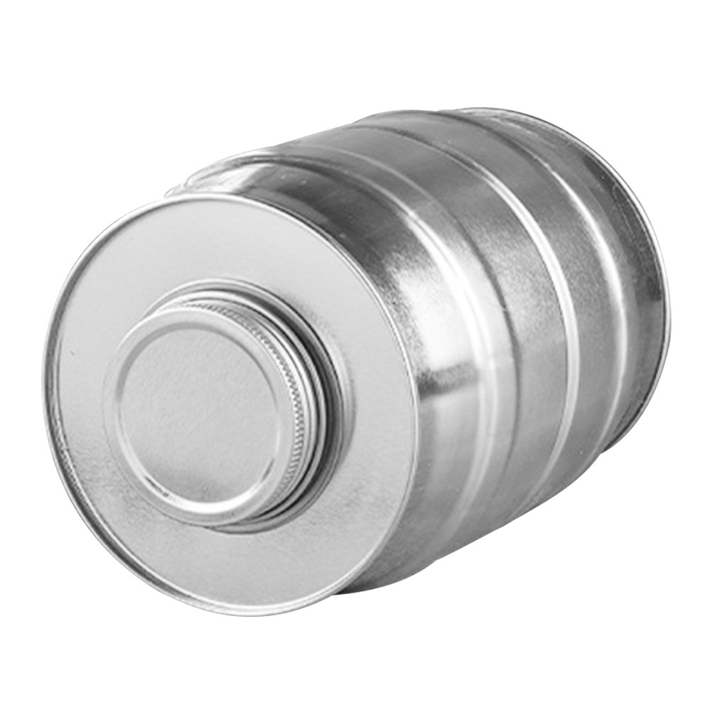 気密性の高いコーヒー缶、バルブ付きワイン樽型のブリキ素材、新 - Coffee Tea Bean のレビューと価格