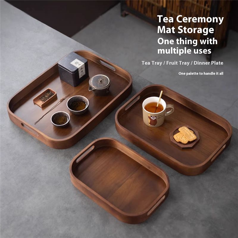 AC76-ティーセット収納プレート 竹製茶盆 家庭用小型茶盆 - Bamboo Tea Tray のレビューと価格