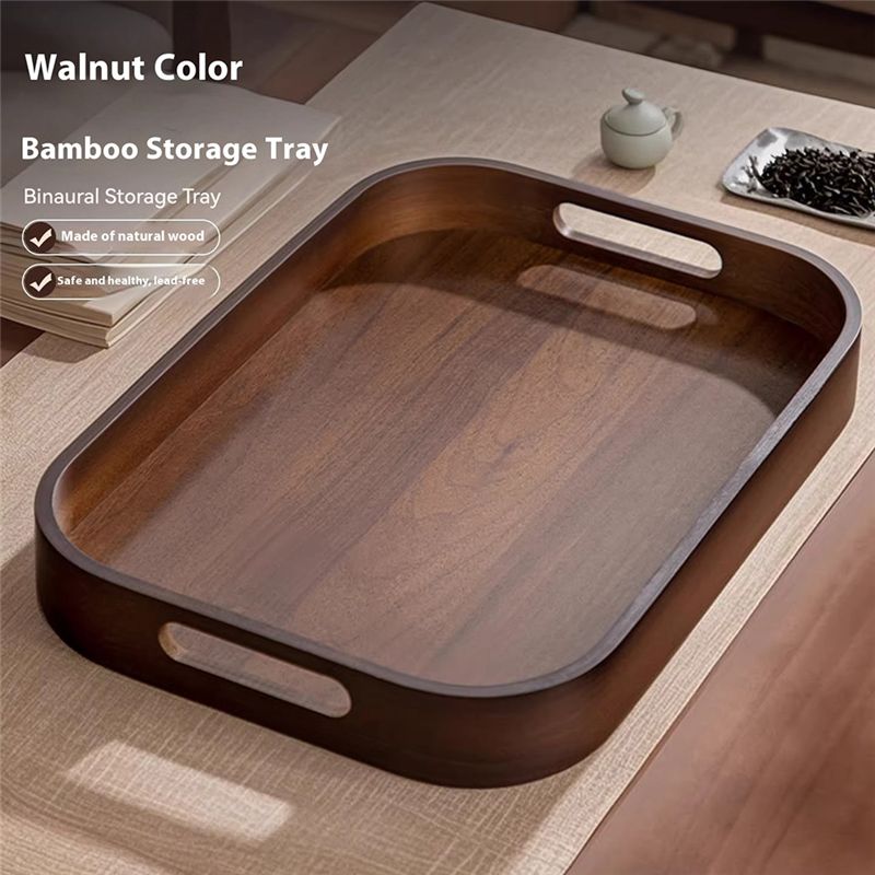 AC76-ティーセット収納プレート 竹製茶盆 家庭用小型茶盆 - Bamboo Tea Tray のレビューと価格