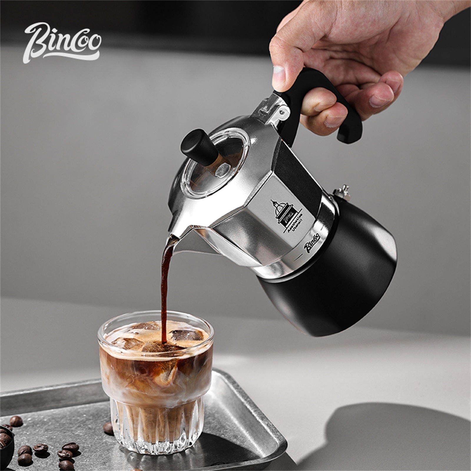 BINCOO ダブルバルブモカポット、エスプレッソ抽出コーヒ - Moka Pot Stove のレビューと価格