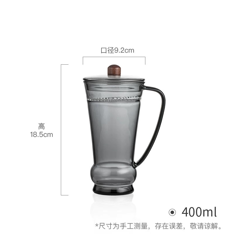 400 ミリリットル醸造太平 Houkui 緑茶ガラス茶マグ - Coffee Tea Japan のレビューと価格