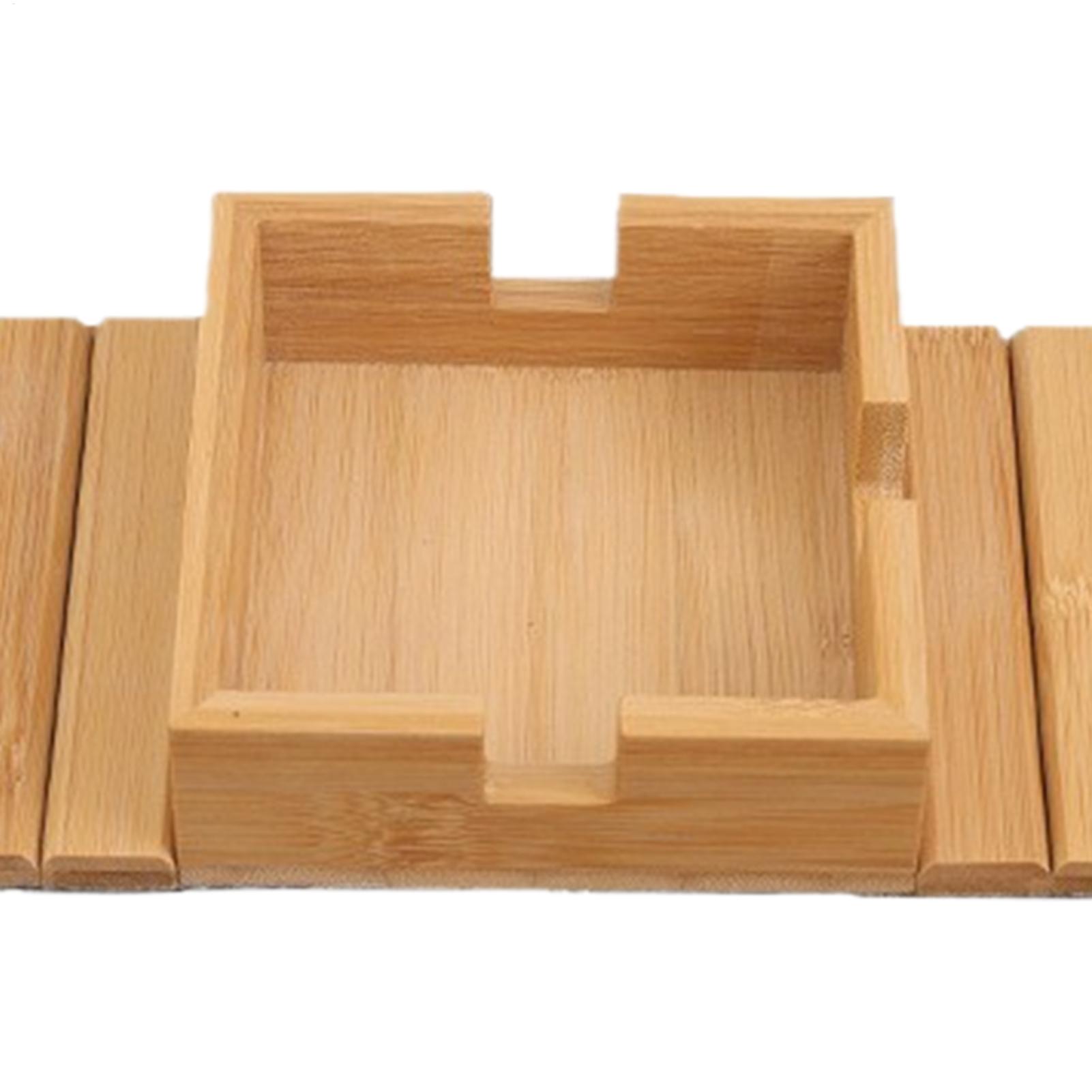 ソファカップホルダー木製ソファアームレストトレイ折りたたみ式 - Bamboo Tea Tray のレビューと価格