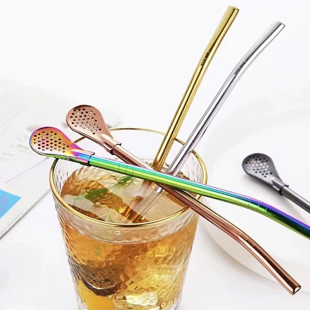 8個入りフィルターティースプーンセット 再利用可能なステンレ - Coffee Tea Spoon のレビューと価格
