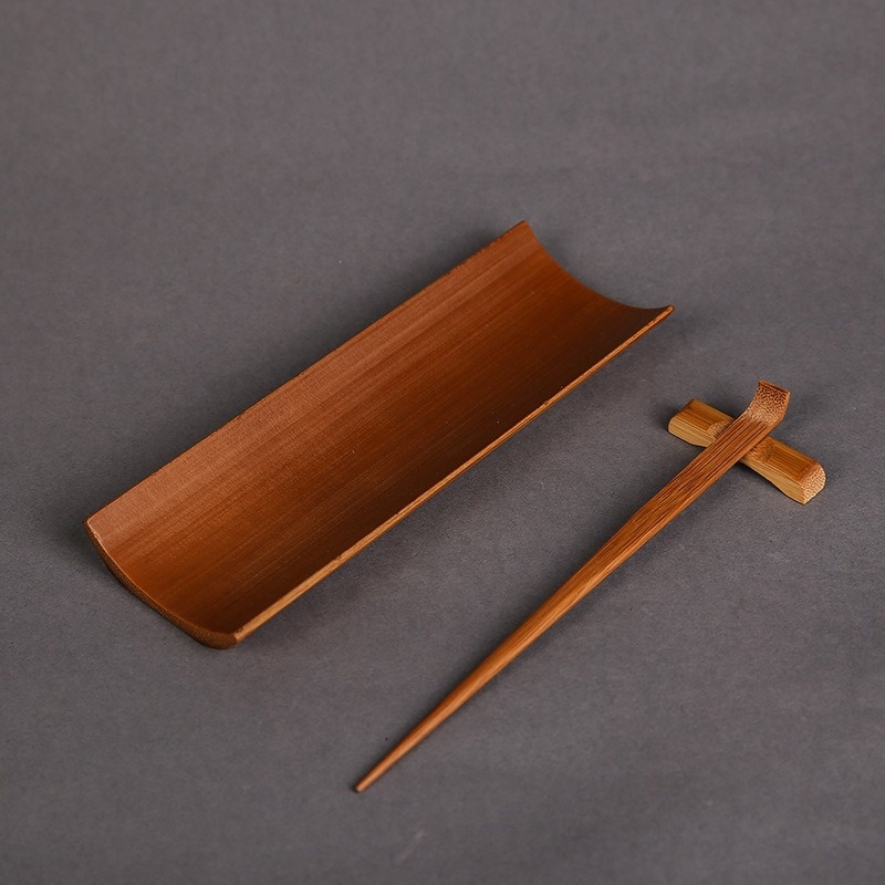 3/4/5 個竹炭化茶器セット茶トレイティースプーンティーク - Bamboo Tea Tray のレビューと価格