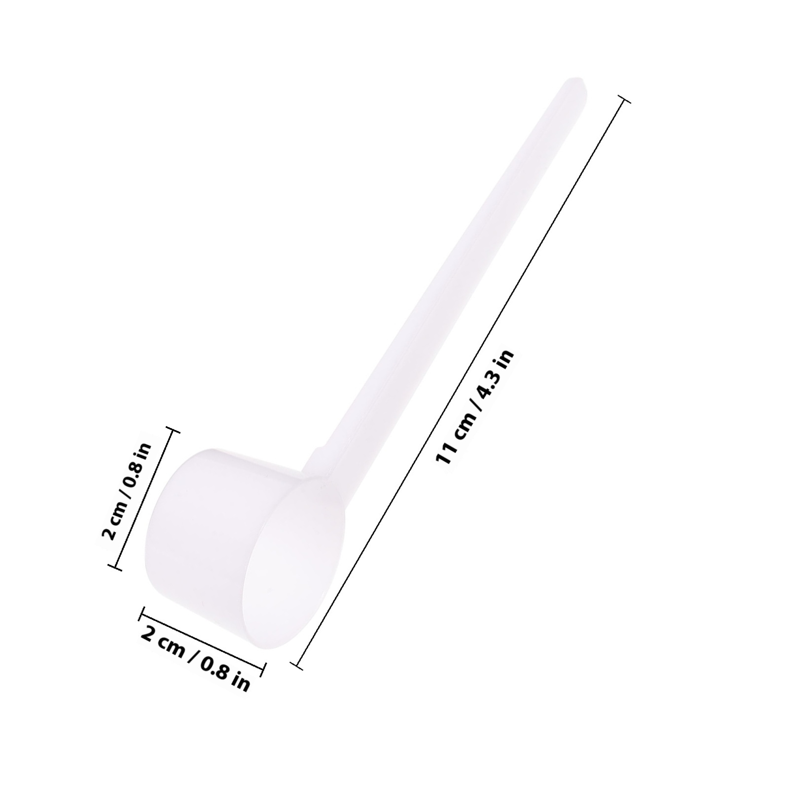 100個入り 5G プラスチック計量スプーン 粉ミルク、コー - Coffee Tea Spoon のレビューと価格