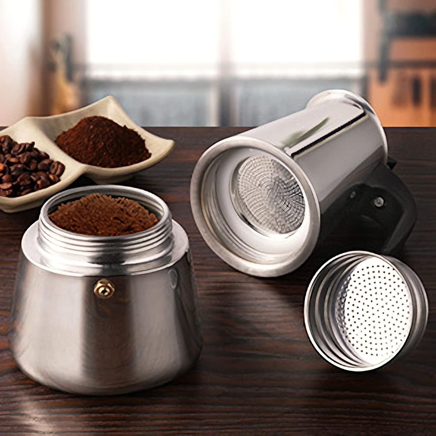 4/6/9カップモカポットカフェマシンエスプレッソカップコー - Moka Pot Stove のレビューと価格