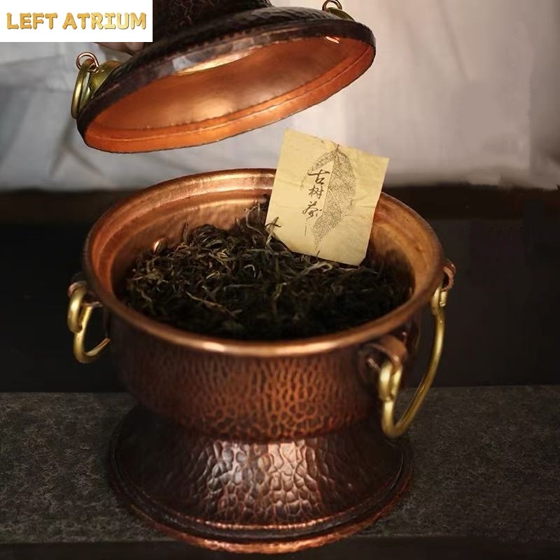 多機能純銅製ホットポット手作り花瓶葉っぱコーヒー豆容器香炉茶 - Coffee Tea And Bean Leaf のレビューと価格