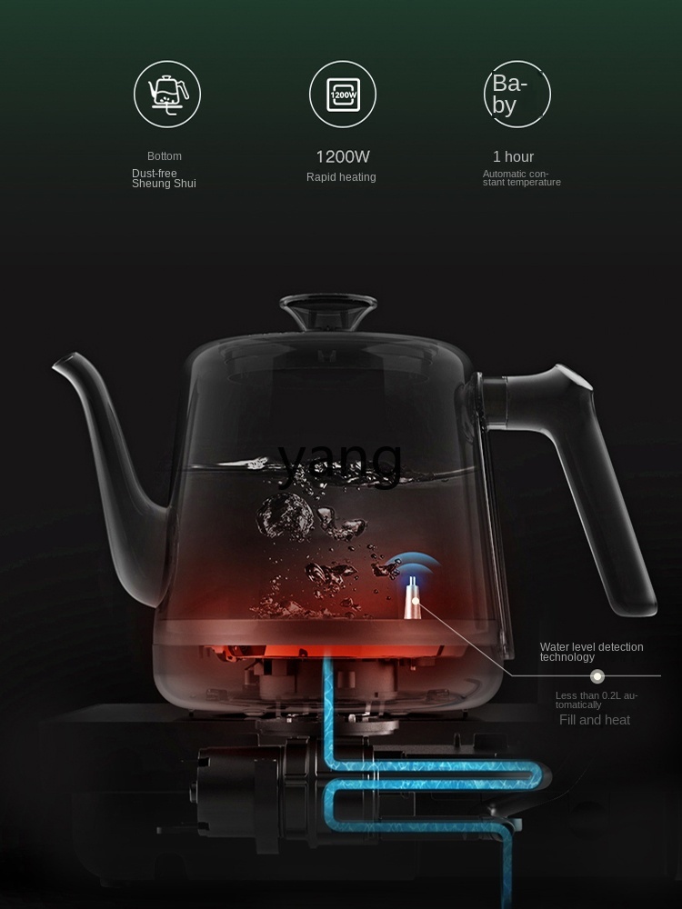 CX自動給水ケトルティーテーブル一体型ガラスウォッシャー - Tea & Coffee Kent のレビューと価格