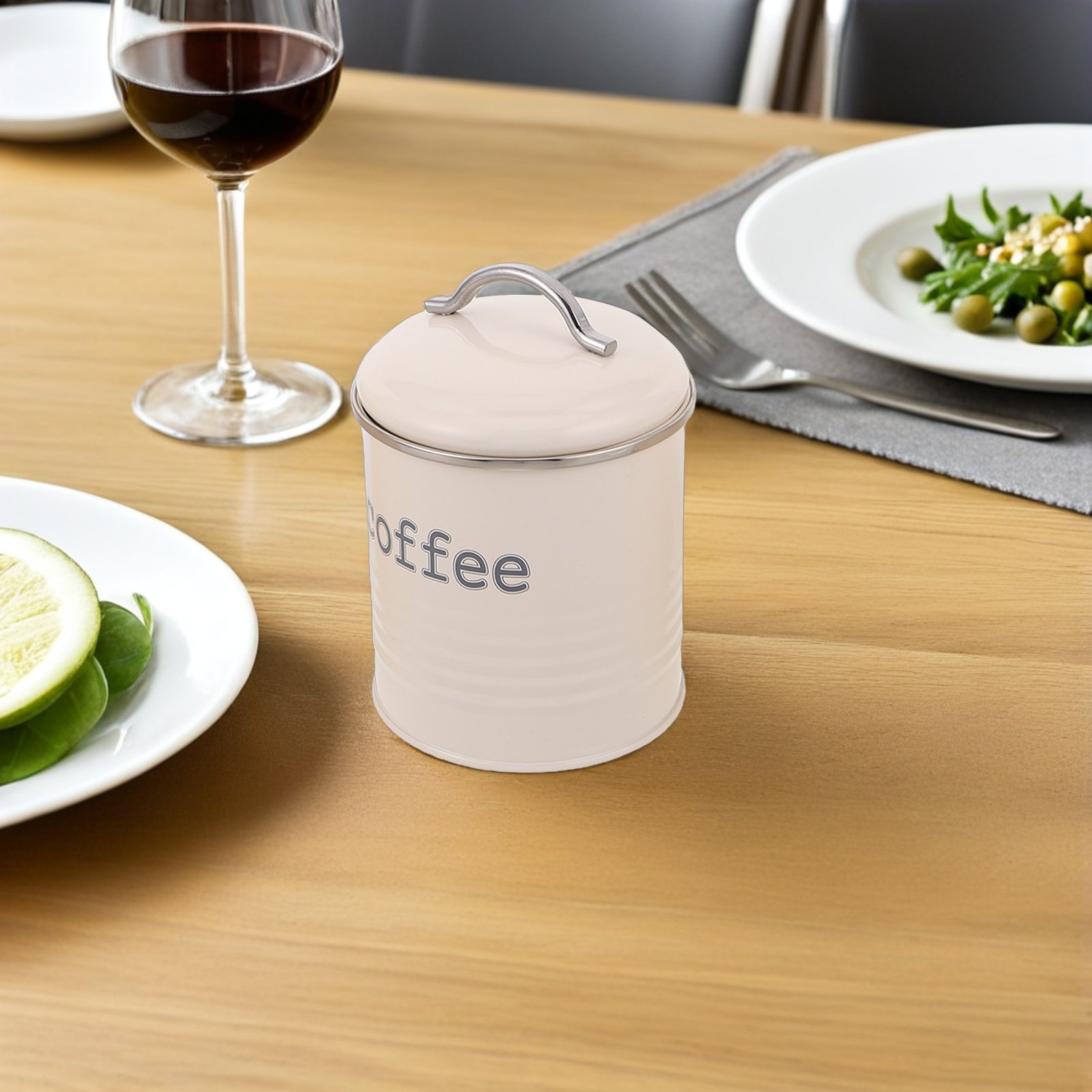 3個セット 密閉コーヒー豆容器セット 気密茶葉砂糖キャニスタ - Coffee Tea Bean のレビューと価格