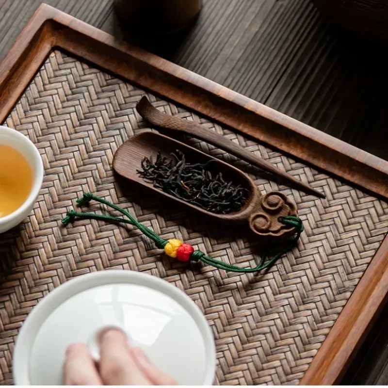 伝統的なレトロなティーニードルセット,手作りのティーウェアア - Bamboo Tea Tray のレビューと価格